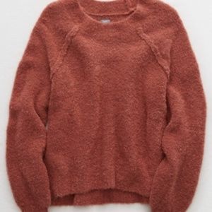 Aerie Raglan boucle pullover NWOT
